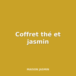 Coffret thé et jasmin