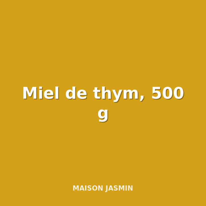 Thyme honey, 500 g