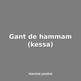 Gant de hammam (kessa)