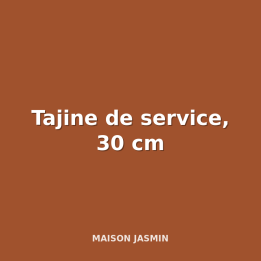 Tajine de service, 30 cm